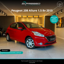 208 1.5 allure 8v flex 4p manual 2015 canoas