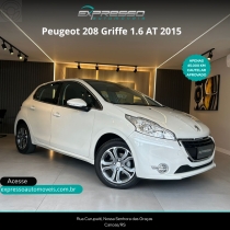 208 1.6 griffe 16v flex 4p automatico 2015 canoas