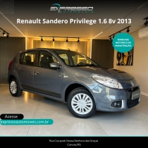 sandero 1.6 privilege 8v flex 4p manual 2013 canoas