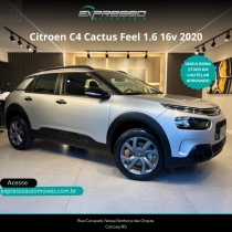 c4 cactus 1.6 vti feel flex 4p automatico 2020 canoas
