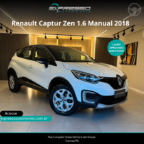 captur 1.6 16v sce flex zen manual 2018 canoas