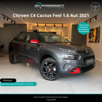 c4 cactus 1.6 vti feel c series flex 4p automatico 2021 canoas