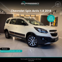 spin 1.8 activ 8v flex 4p automatico 2018 canoas