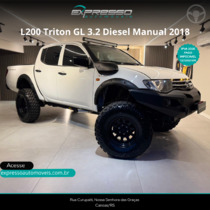 l200 3.2 hpe 4x4 cd 16v turbo intercooler diesel 4p automatico 2018 canoas