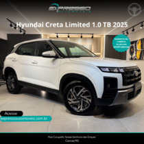 creta 1.0 limited 12v turbo flex 4p automatico 2025 canoas