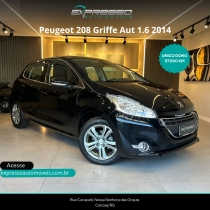208 1.6 GRIFFE 16V FLEX 4P AUTOMÁTICO