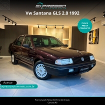 santana 2.0 gls 8v 4p automatico 1992 canoas