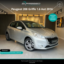 208 1.6 GRIFFE 16V FLEX 4P AUTOMÁTICO