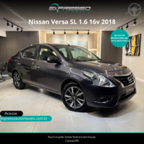 versa 1.6 16v flex sl 4p xtronic 2018 canoas