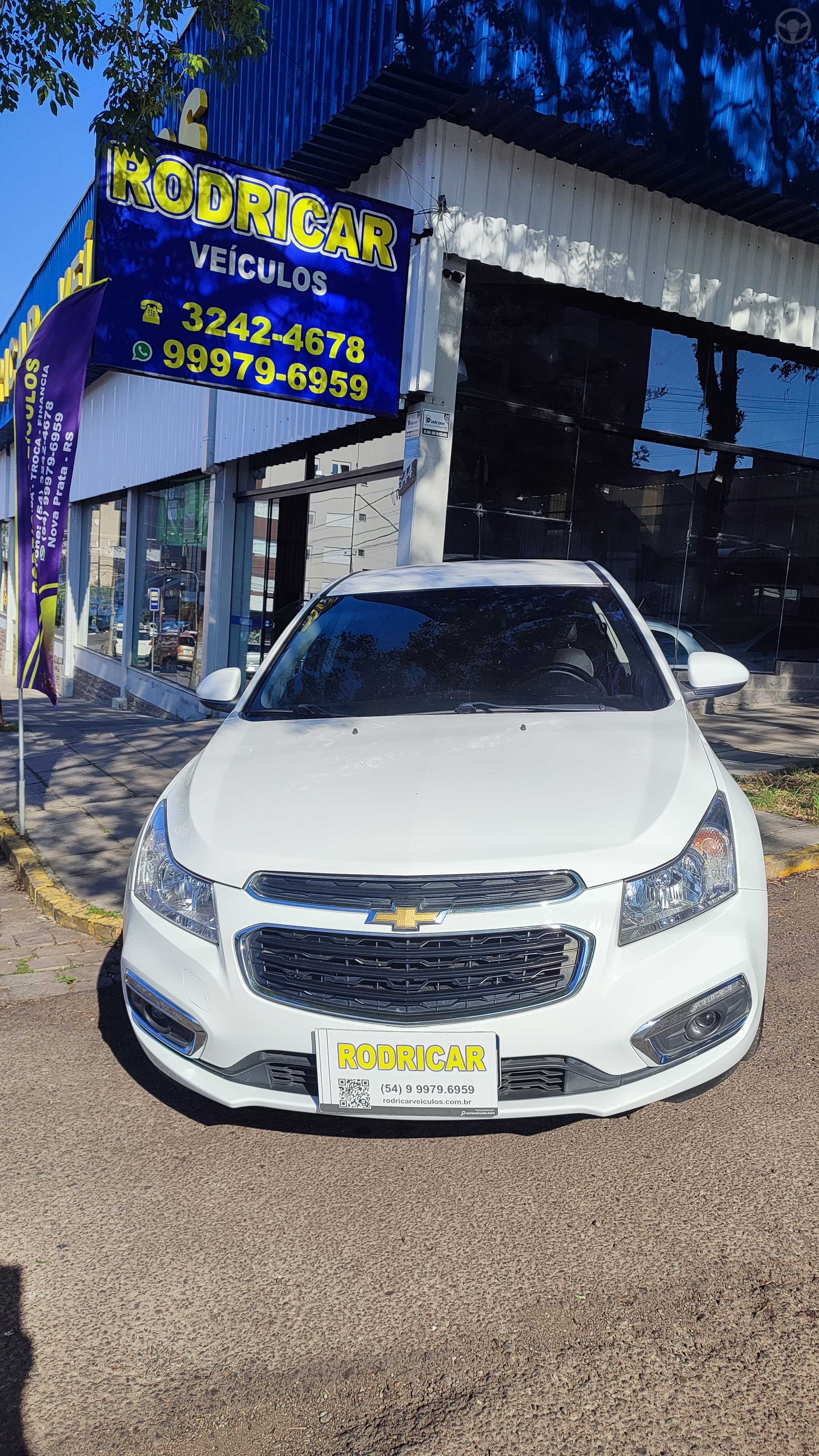 CRUZE LT 1.8 SEDAN AUTOMATIC F - 2016 - NOVA PRATA