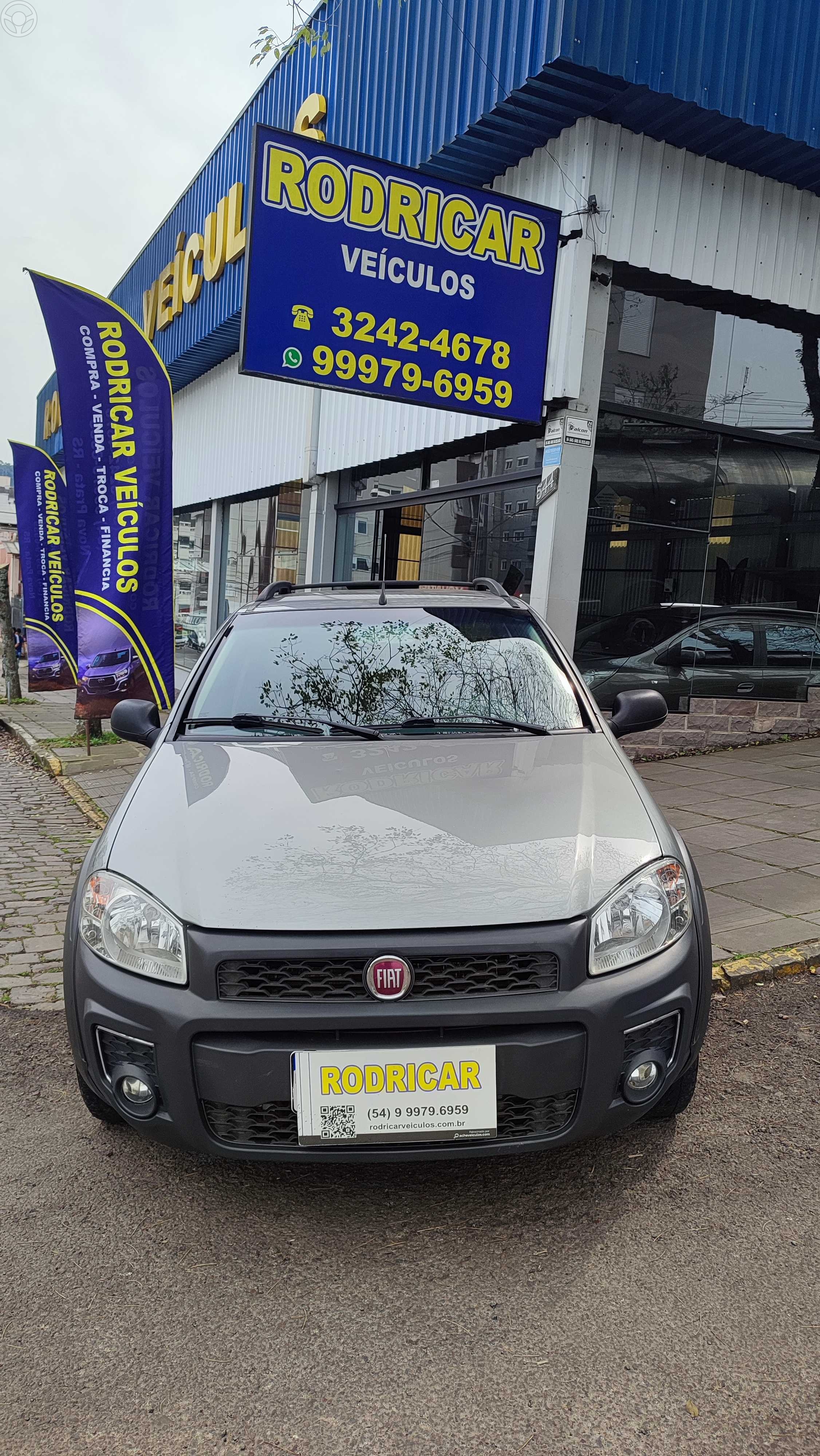 STRADA WORKING 1.4 CE FLEX - 2015 - NOVA PRATA