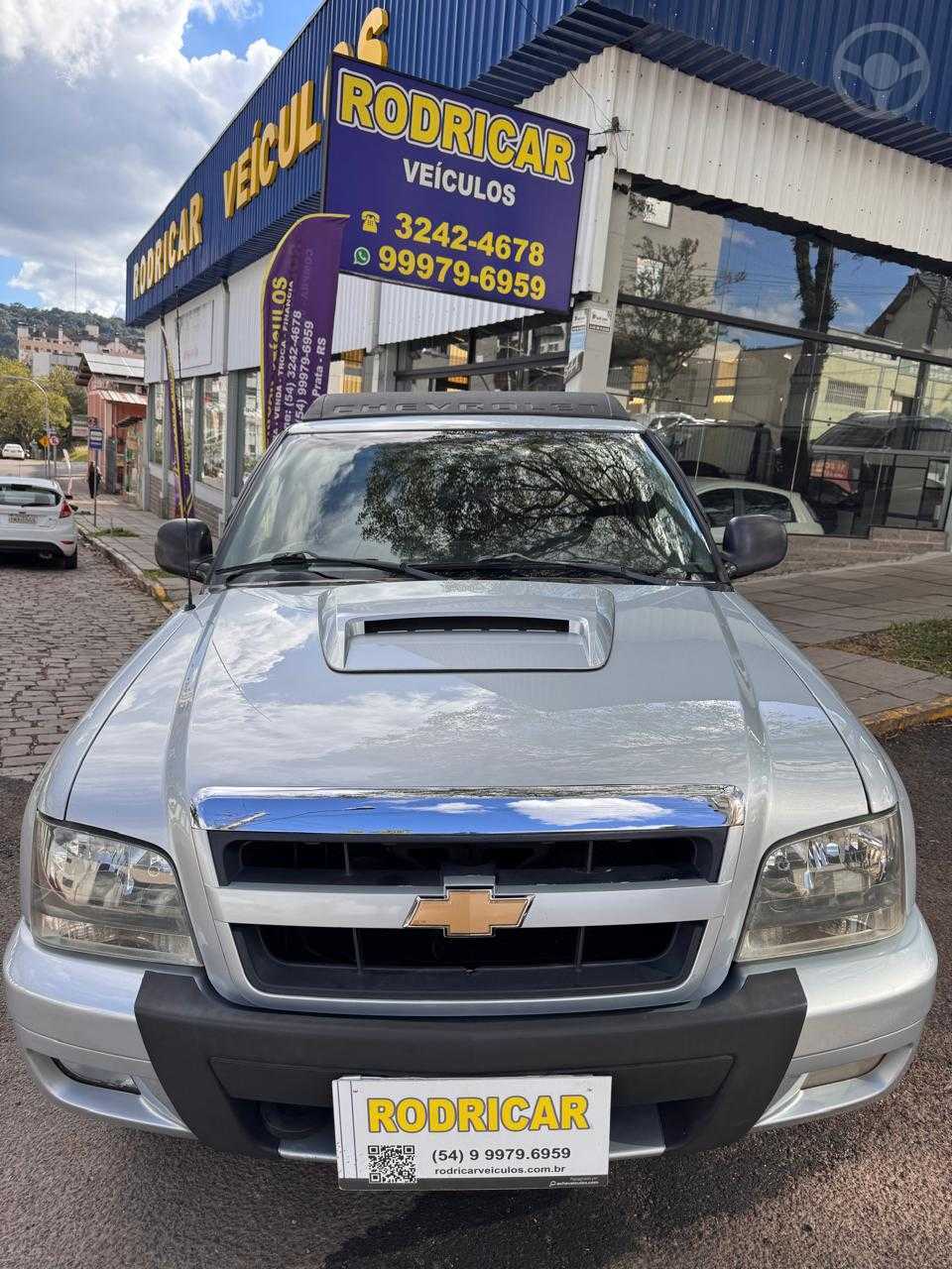 S10 EXECUTIVE CD 4X4 DIESEL - 2009 - NOVA PRATA