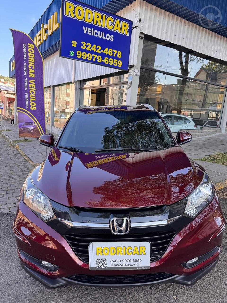 HR-V EX CVT - 2016 - NOVA PRATA