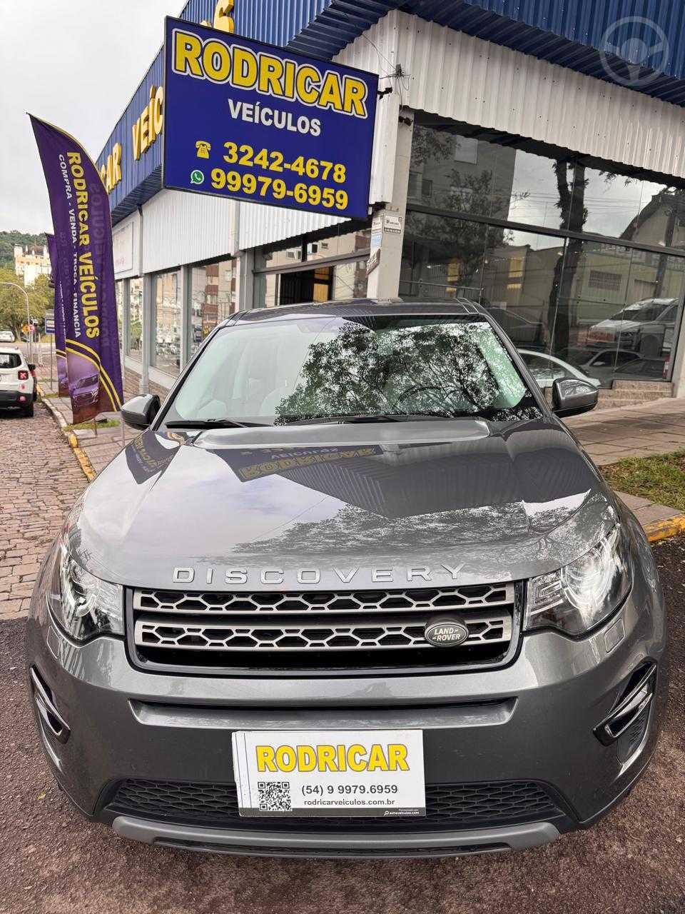 DISCOVERY SPORT 2.0 TURBO - 2018 - NOVA PRATA