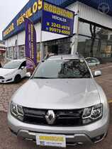 duster 2.0 automatic. flex 4x2 2016 nova prata