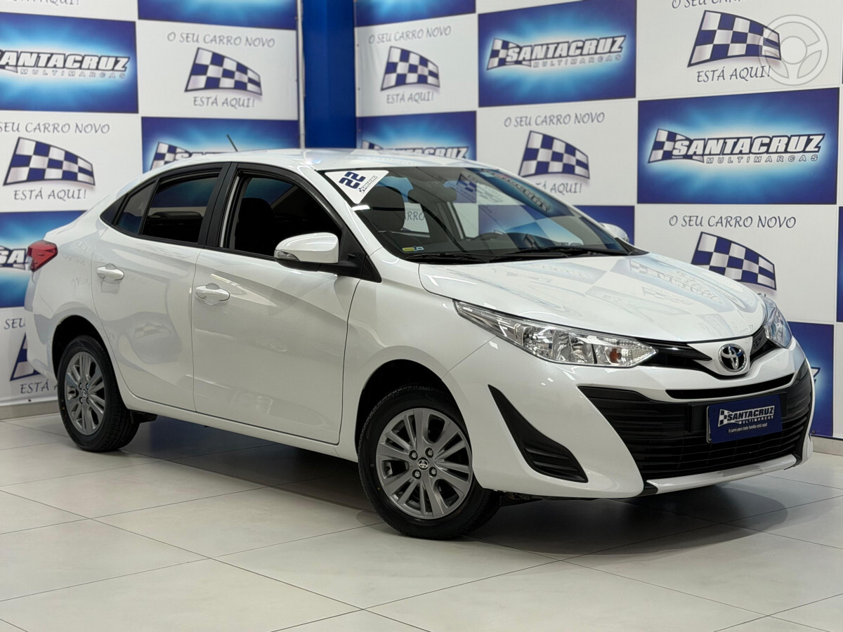 YARIS 1.5 XL PLUS CONNECT 16V FLEX 4P AUTOMÁTICO - 2022 - SANTA CRUZ DO SUL