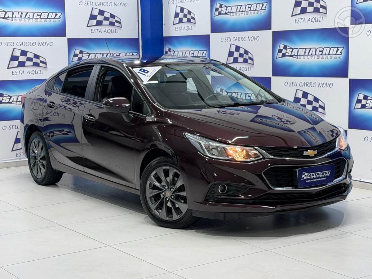 CRUZE 1.4 TURBO LT 16V FLEX 4P AUTOMÁTICO - 2018 - SANTA CRUZ DO SUL