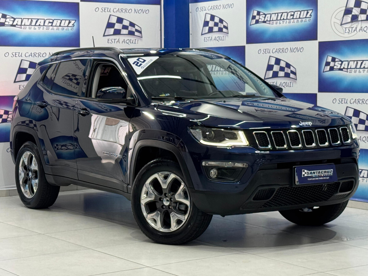 COMPASS 2.0 16V DIESEL LONGITUDE 4X4 AUTOMÁTICO - 2020 - SANTA CRUZ DO SUL