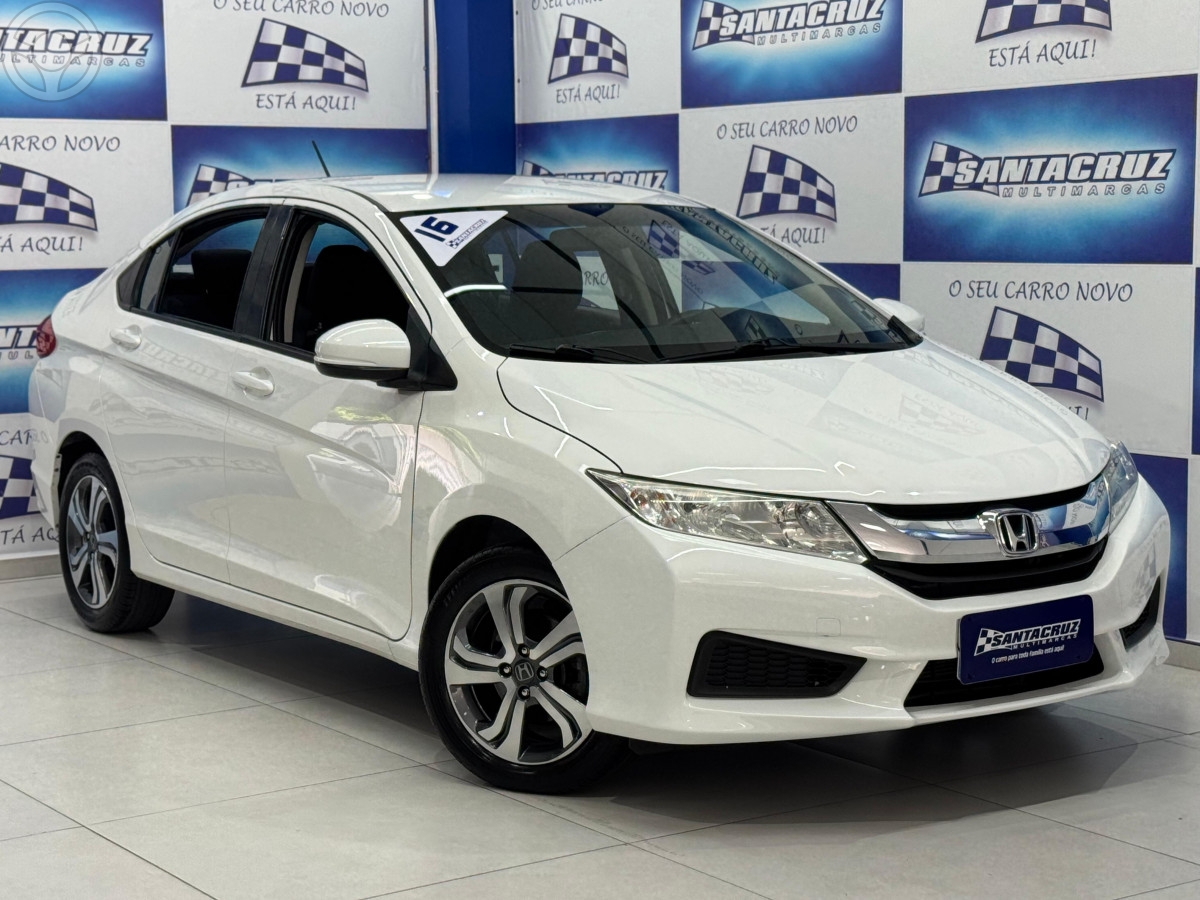 CITY 1.5 LX 16V FLEX 4P AUTOMÁTICO - 2016 - SANTA CRUZ DO SUL