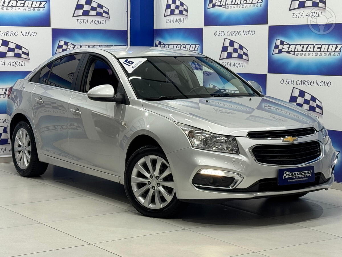 CRUZE 1.8 LT 16V FLEX 4P AUTOMÁTICO - 2016 - SANTA CRUZ DO SUL