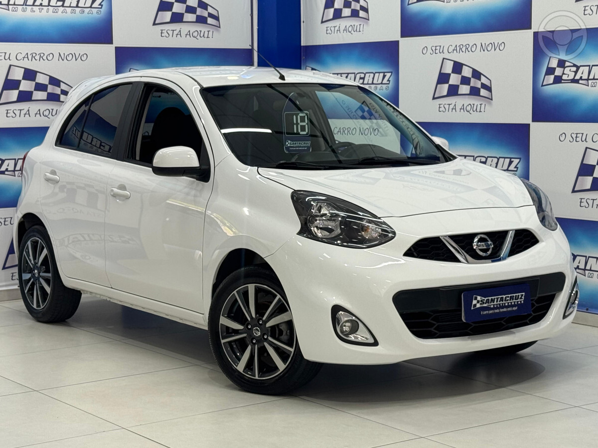 MARCH 1.6 SL 16V FLEX 4P XTRONIC - 2018 - SANTA CRUZ DO SUL