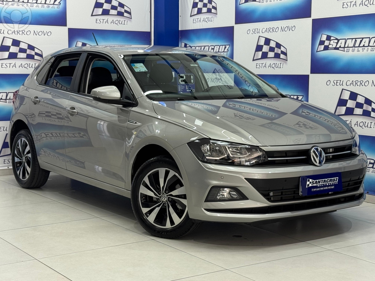 POLO 1.0 200 TSI COMFORTLINE AUTOMÁTICO - 2021 - SANTA CRUZ DO SUL