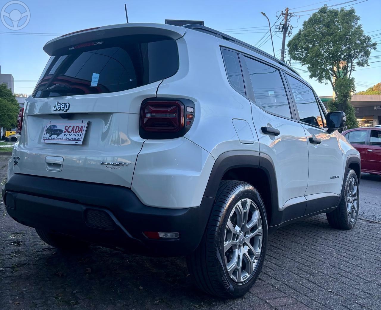 JEEP - RENEGADE 1.3 SPORT T270 16V TURBO FLEX 4P AUTOMATICO - 2022/2023 - BRANCA - R$ 105.900,00