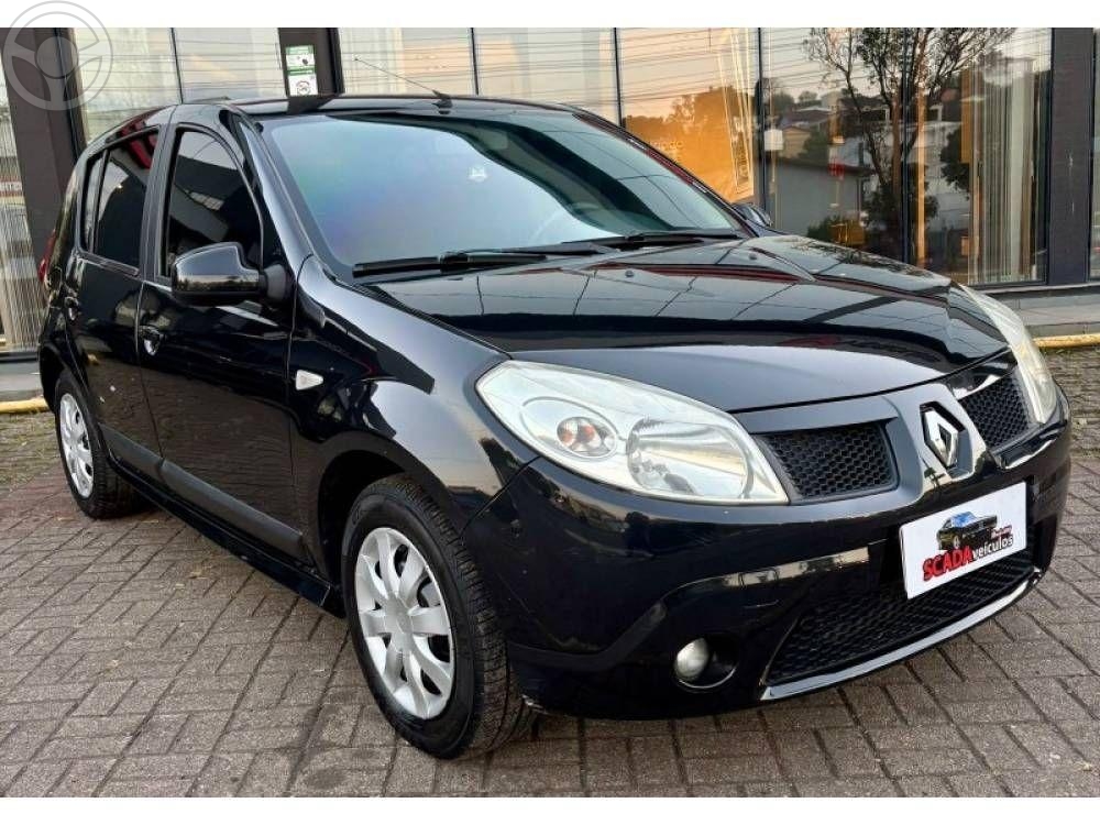 RENAULT - SANDERO 1.6 PRIVILEGE 8V FLEX 4P MANUAL - 2010/2010 - PRETA - R$ 31.900,00