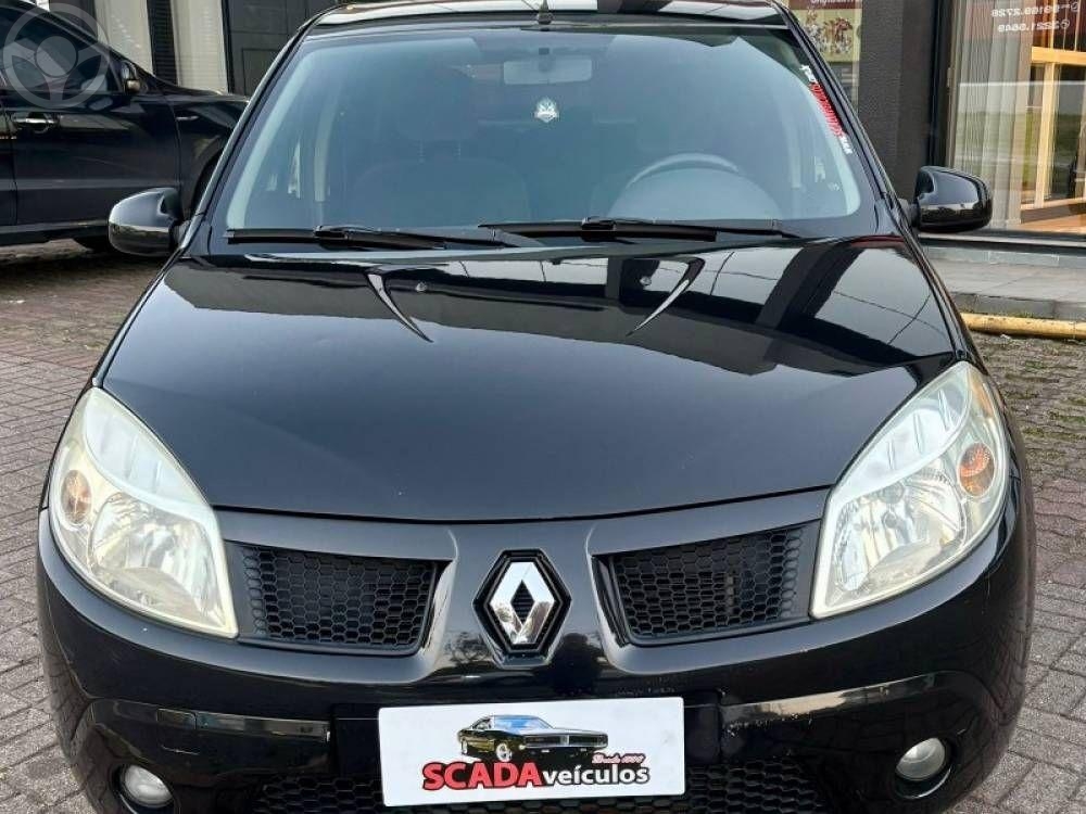 RENAULT - SANDERO 1.6 PRIVILEGE 8V FLEX 4P MANUAL - 2010/2010 - PRETA - R$ 31.900,00