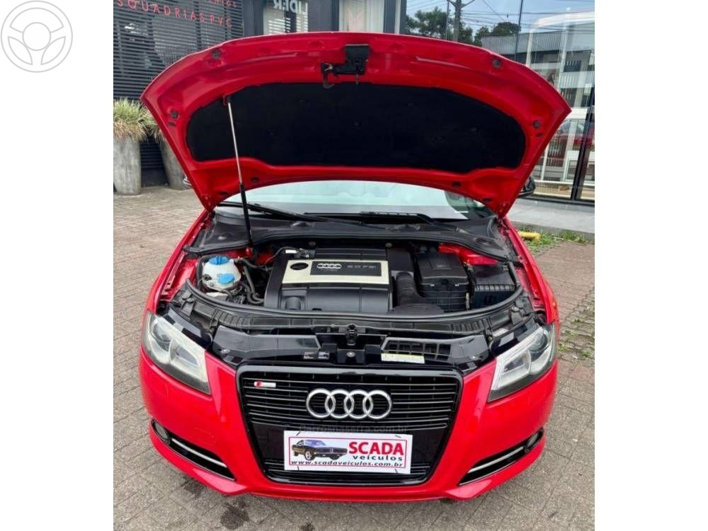 AUDI - A4 2.0 TFSI S LINE 16V 214CV 4P AUTOMATICO - 2008/2009 - VERMELHA - R$ 84.900,00