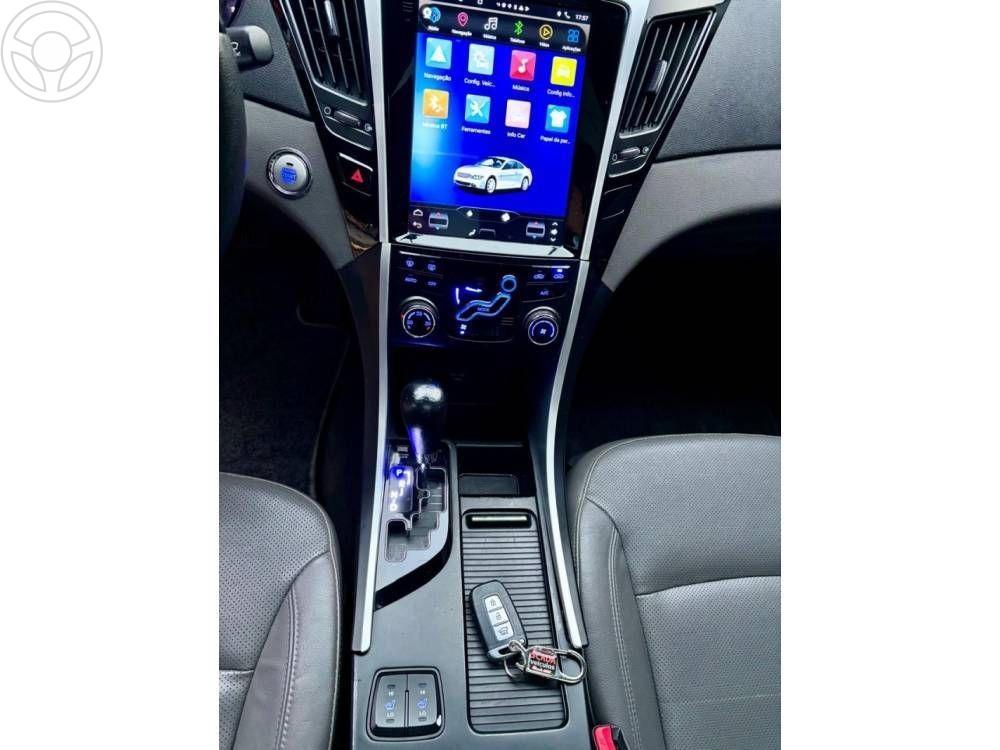 HYUNDAI - SONATA 2.4 MPFI I4 16V 182CV 4P AUTOMATICO - 2012/2013 - PRETA - R$ 74.900,00