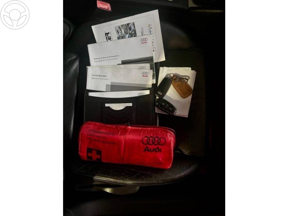 AUDI - A4 2.0 TFSI S LINE 16V 214CV 4P AUTOMATICO - 2008/2009 - VERMELHA - R$ 84.900,00