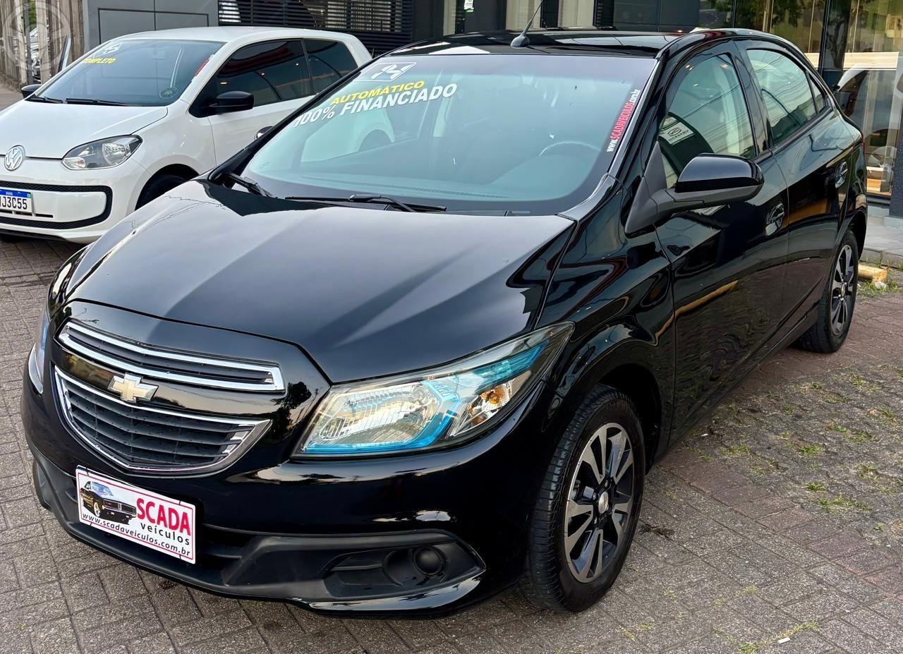 CHEVROLET - ONIX 1.4 MPFI LTZ 8V FLEX 4P AUTOMATICO - 2013/2014 - PRETA - R$ 45.900,00
