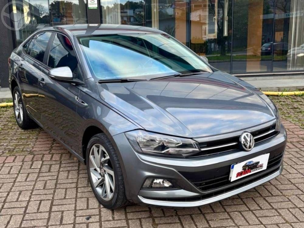 VOLKSWAGEN - VIRTUS 1.0 200 TSI HIGHLINE AUTOMATICO - 2019/2020 - CINZA - R$ 89.900,00