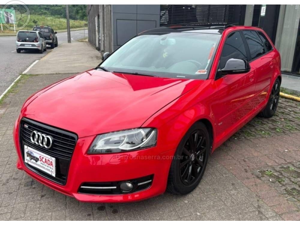 AUDI - A4 2.0 TFSI S LINE 16V 214CV 4P AUTOMATICO - 2008/2009 - VERMELHA - R$ 84.900,00