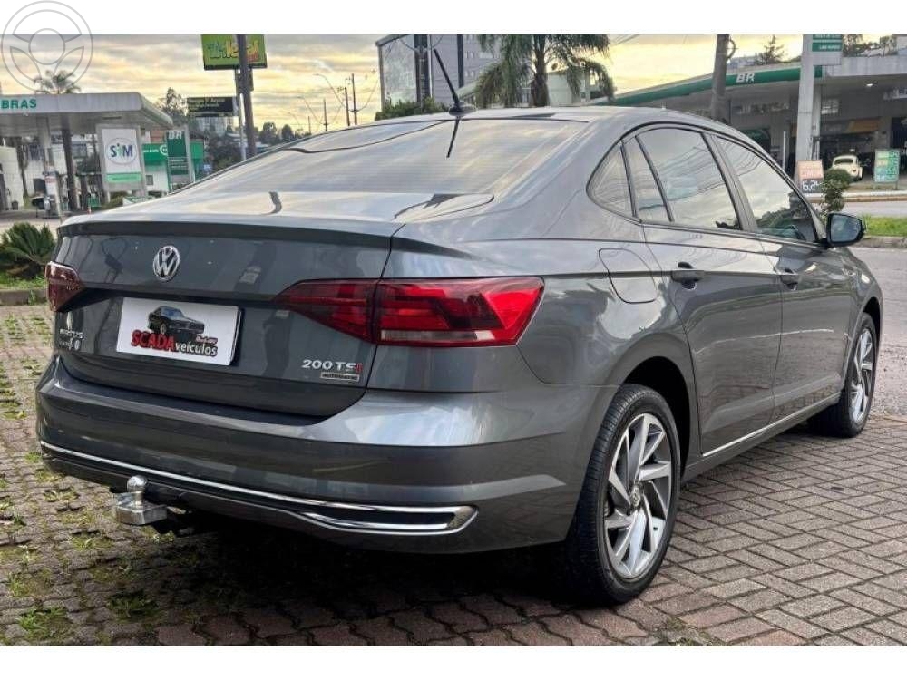 VOLKSWAGEN - VIRTUS 1.0 200 TSI HIGHLINE AUTOMATICO - 2019/2020 - CINZA - R$ 89.900,00