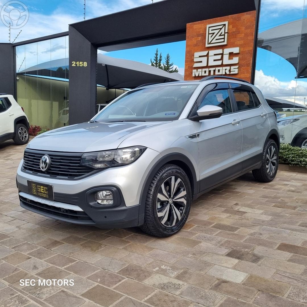 T-CROSS 1.0 TSI 12V FLEX 4P AUTOMATICO - 2021 - PASSO FUNDO