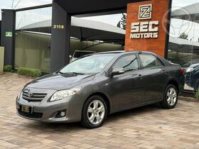 corolla xei 1.8 flex automatico   placa i   manuais e chave reserva   estepe sem uso   multi 2010 passo fundo