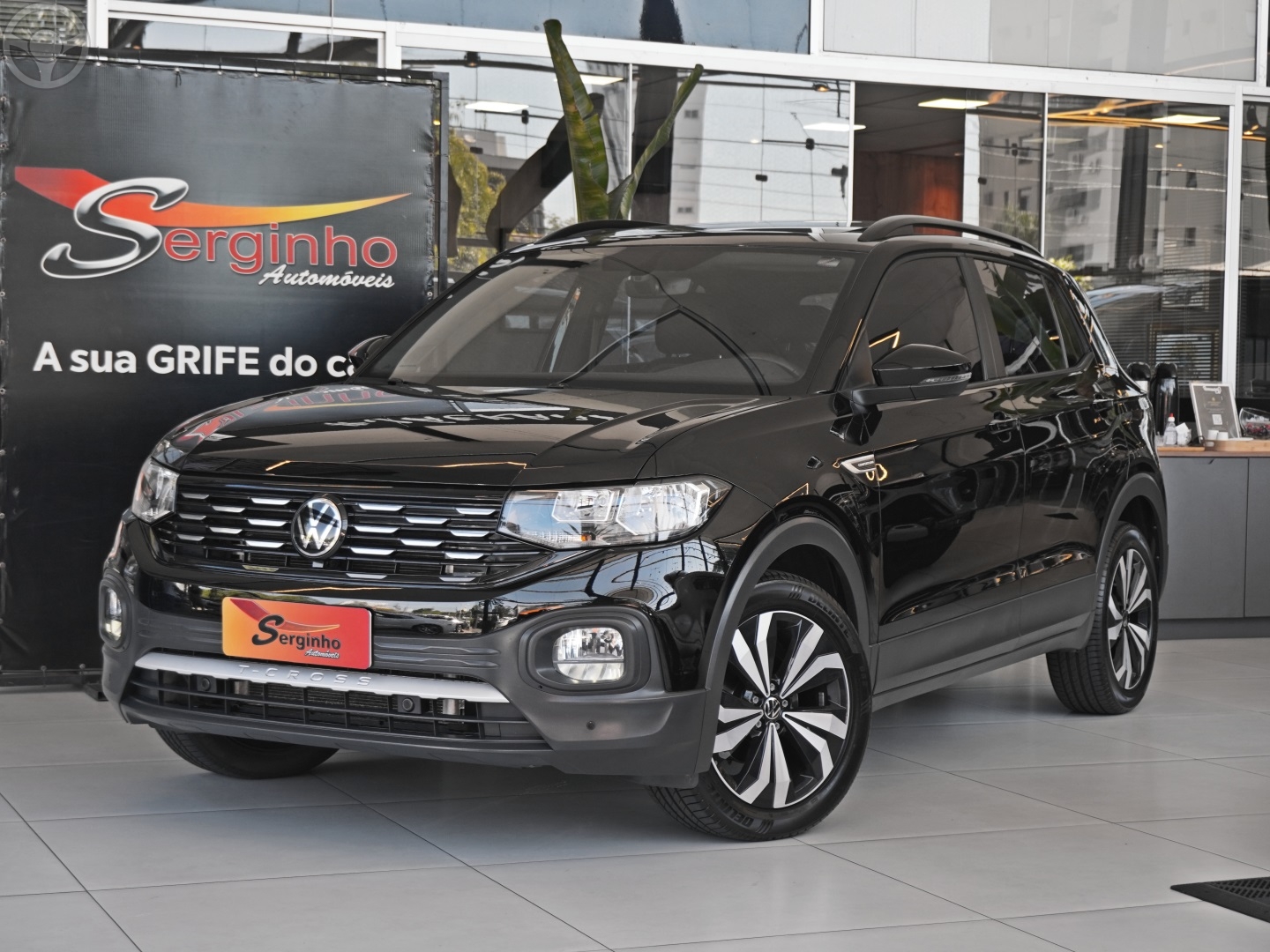 T-CROSS 1.0 200 TSI TOTAL FLEX COMFORTLINE AUTOMÁTICO - 2022 - NOVO HAMBURGO