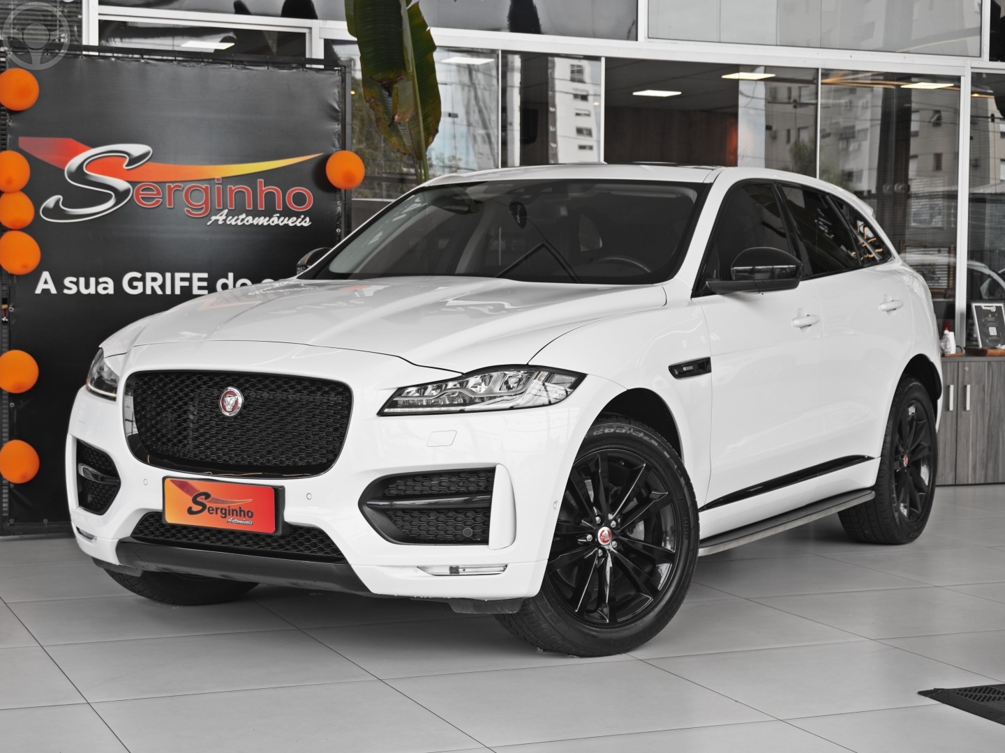F-PACE 3.0 V6 SUPERCHARGED R-SPORT AWD 4P AUTOMÁTICO - 2017 - NOVO HAMBURGO