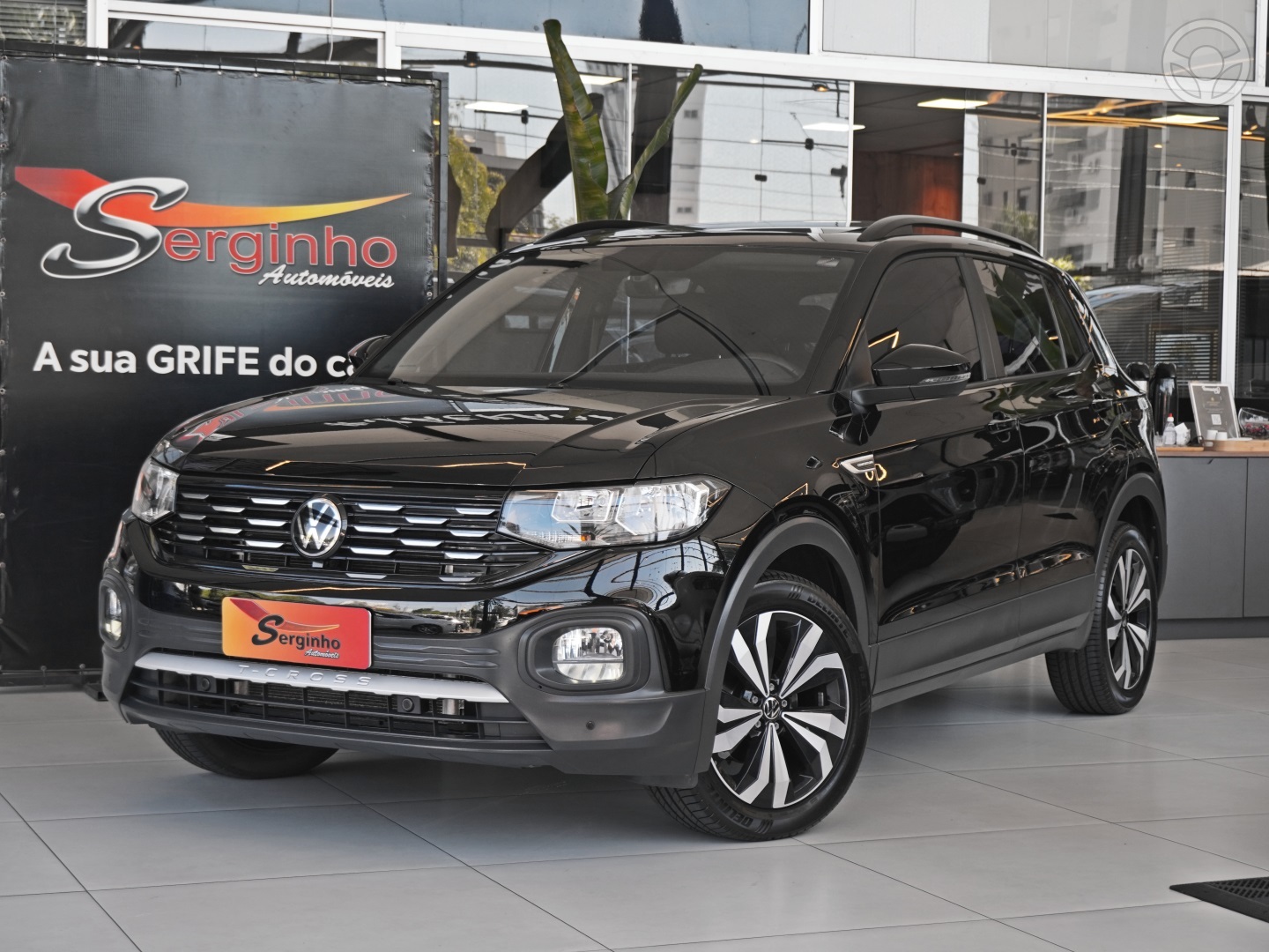T-CROSS 1.0 200 TSI TOTAL FLEX COMFORTLINE AUTOMÁTICO - 2022 - NOVO HAMBURGO