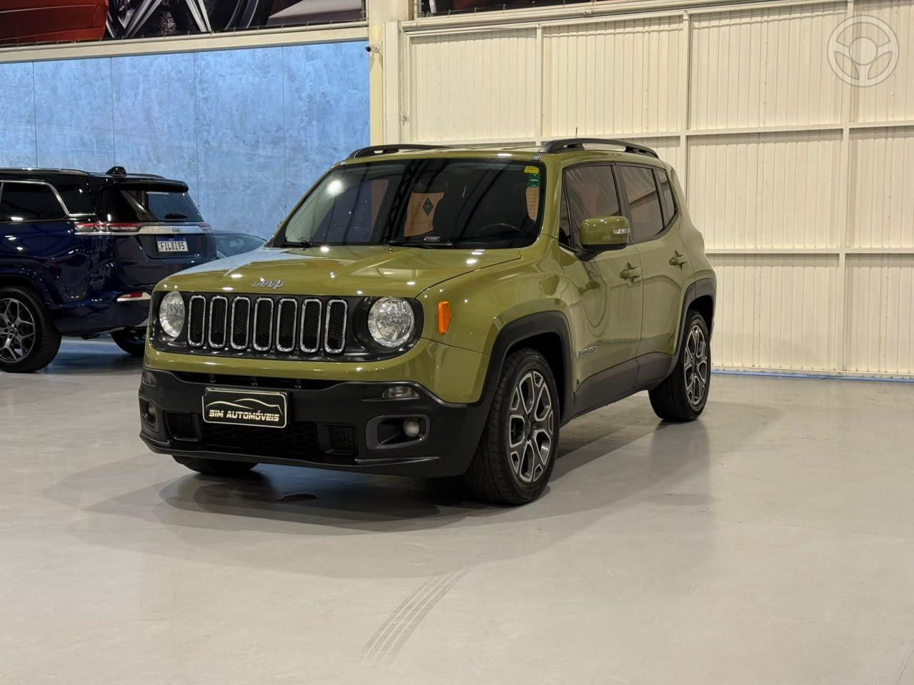 RENEGADE 1.8 16V FLEX LONGITUDE 4P AUTOMATICO - 2016 - ROLANTE