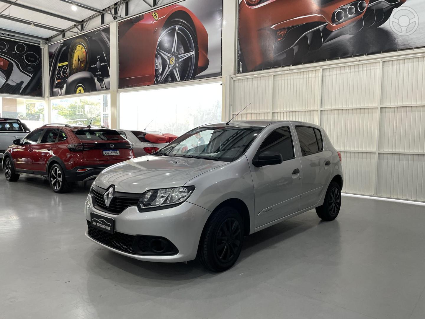 SANDERO 1.0 AUTHENTIQUE 16V FLEX 4P MANUAL - 2016 - ROLANTE