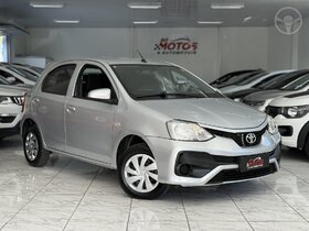etios 1.3 x 16v flex 4p automatico 2018 santa cruz do sul