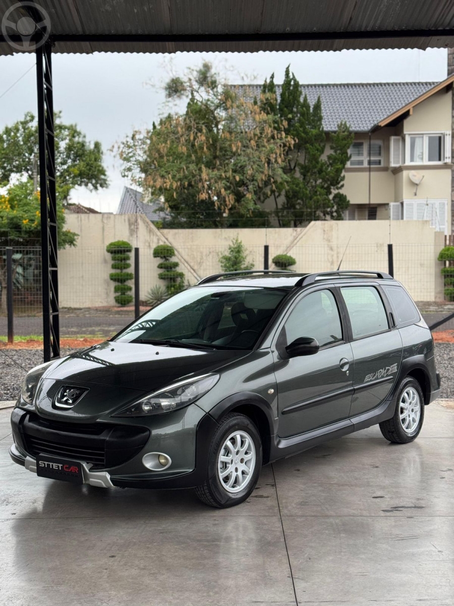 207 1.6 ESCAPADE 16V FLEX 4P MANUAL - 2010 - CAMPO BOM