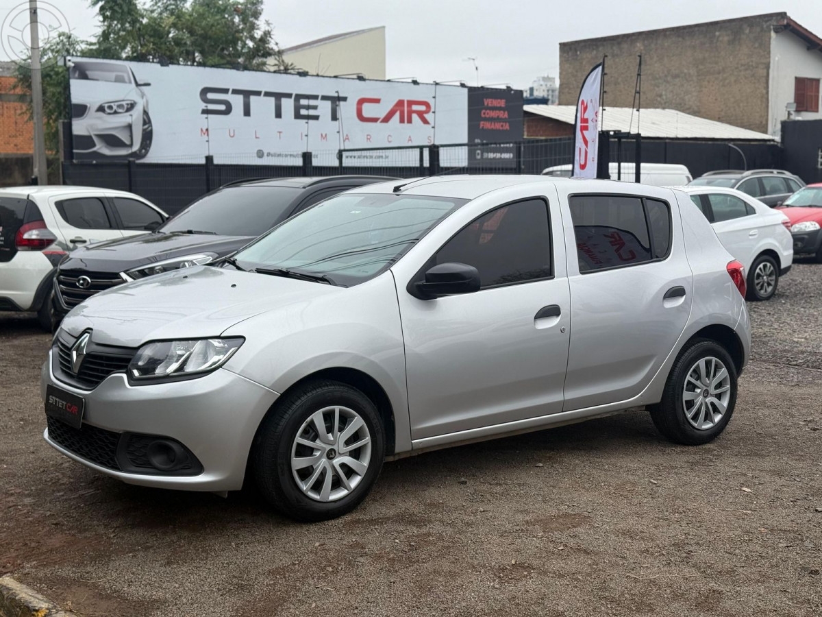 SANDERO 1.0 AUTHENTIQUE 12V FLEX 4P MANUAL - 2017 - CAMPO BOM