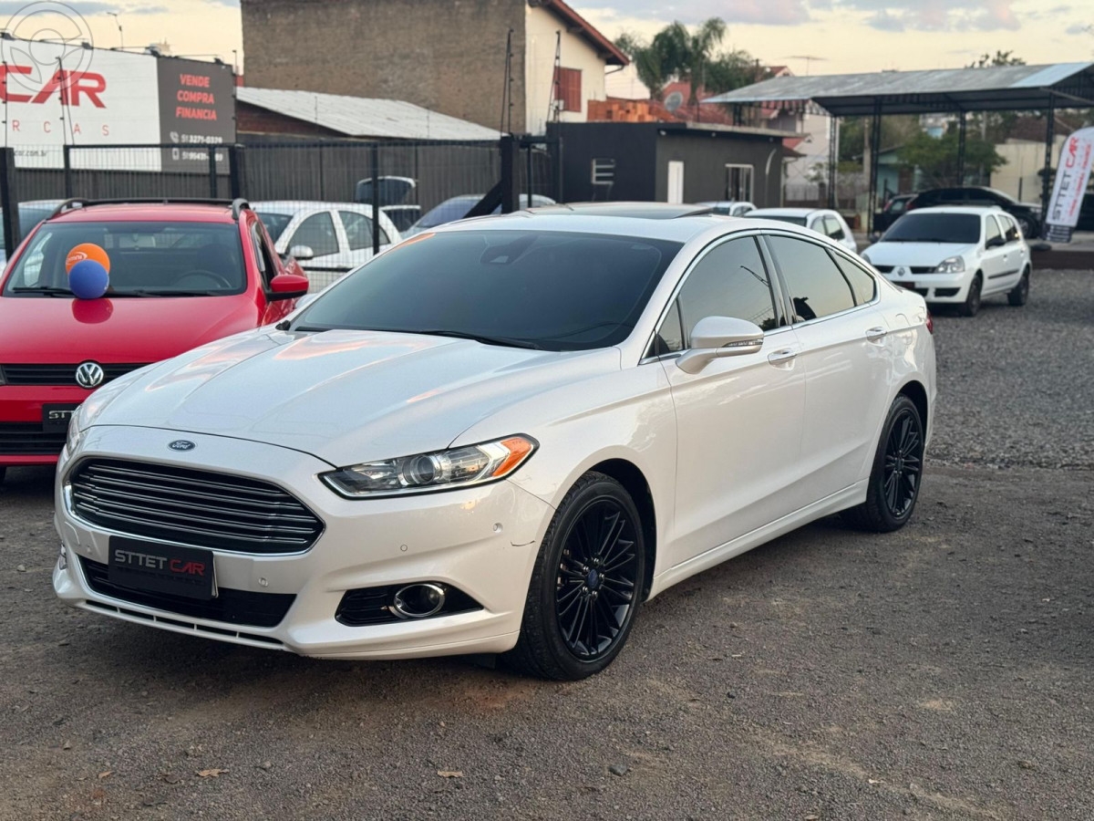FUSION 2.0 TITANIUM GTDI ECOBOOST FWD 4P AUTOMÁTICO - 2014 - CAMPO BOM