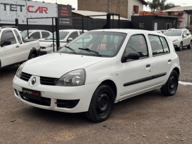 clio 1.0 authentique 16v hi flex 4p manual 2008 campo bom