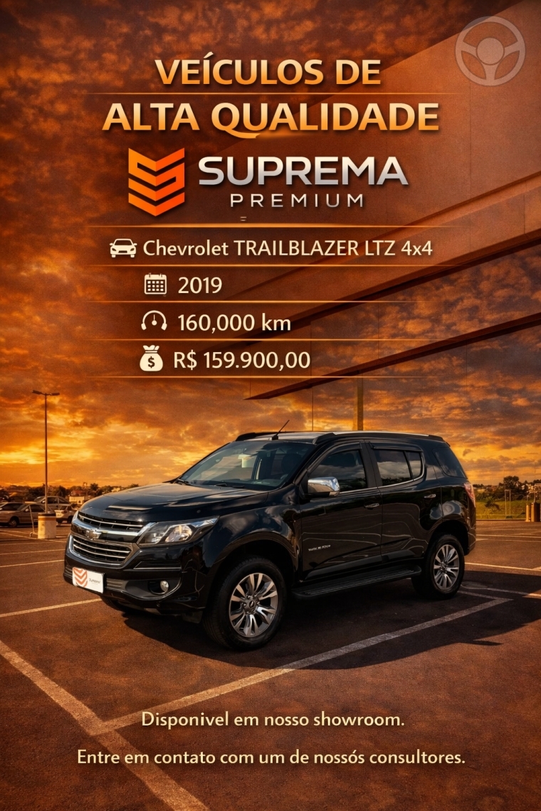 TRAILBLAZER 2.8 LTZ 4X4 16V TURBO DIESEL 4P AUTOMÁTICO - 2019 - PASSO FUNDO