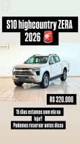 S10 2.8 HIGH COUNTRY 4X4 CD 16V TURBO DIESEL 4P AUTOMÁTICO